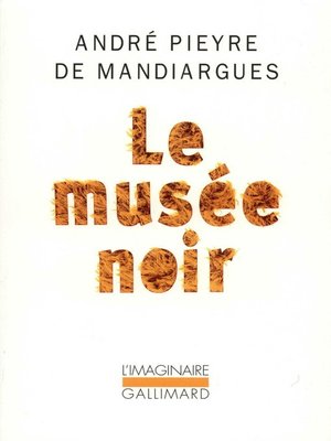 cover image of Le musée noir
